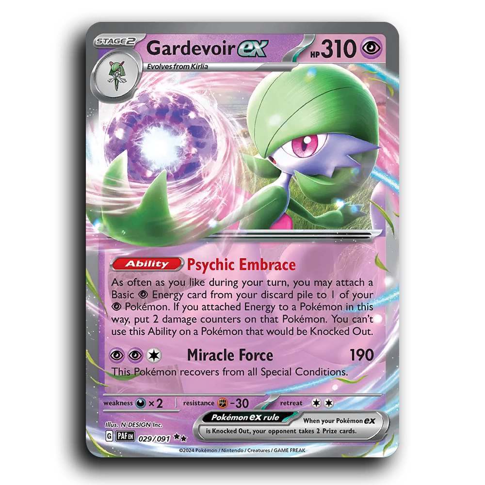 Gardevoir ex (029/091) [Paldean Fates]
