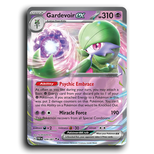 Gardevoir ex (029/091) [Paldean Fates]