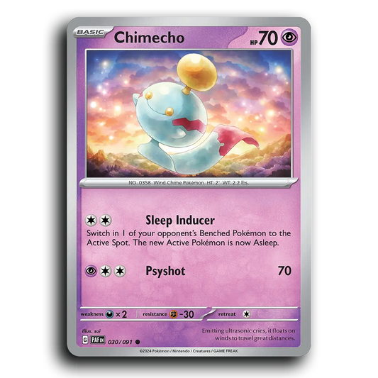 Chimecho (030/091) [Paldean Fates]