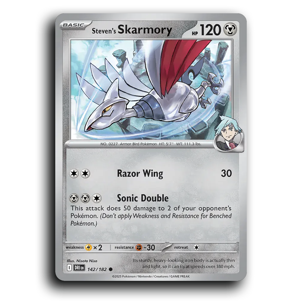 Steven's Skarmory - 142/182 [Destined Rivals]