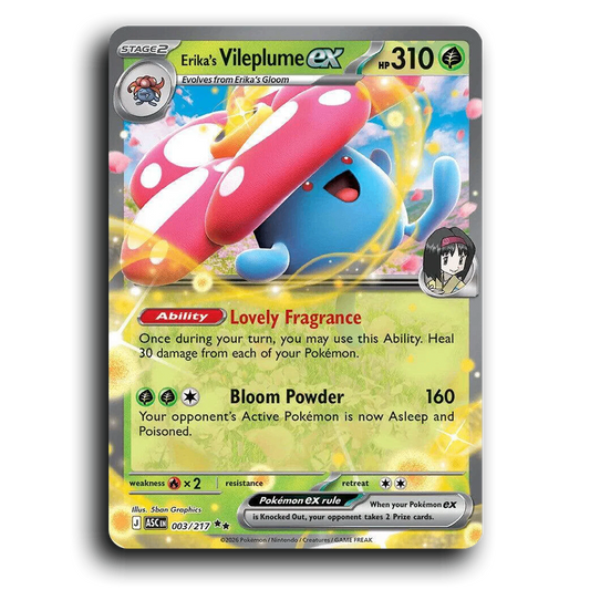 Erika's Vileplume ex - 003/217 [Ascended Heroes]