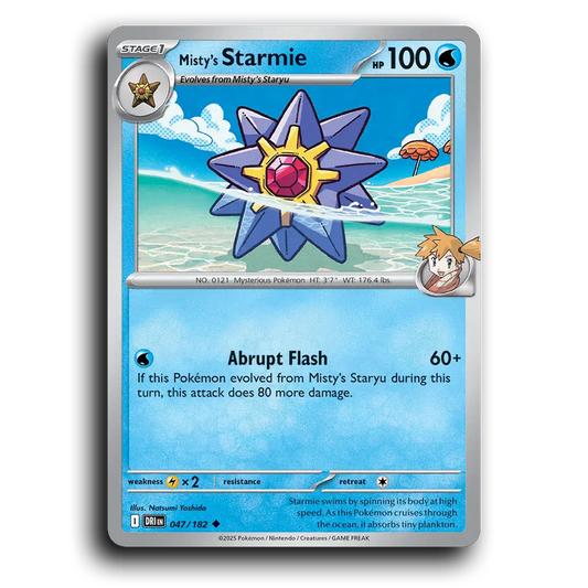 Misty's Starmie - 047/182 [Destined Rivals]