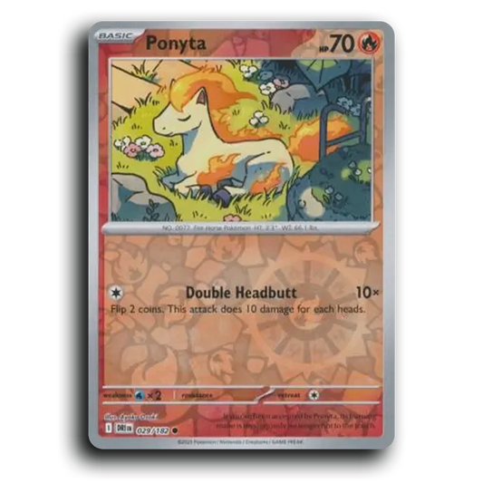Ponyta (029/182) [Destined Rivals]