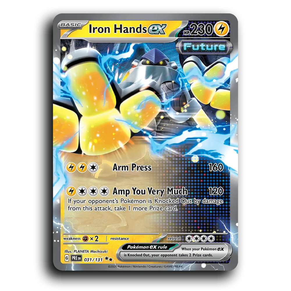 Iron Hands ex - 031/131 [Prismatic Evolutions]