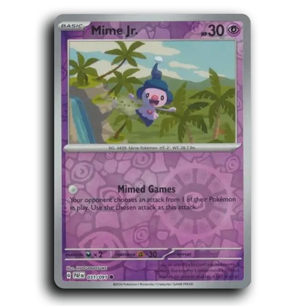 Mime Jr. (031/091) [Paldean Fates]