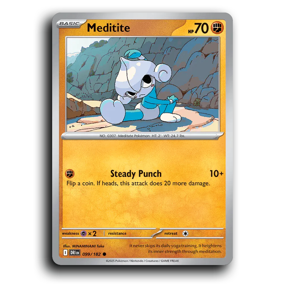 Meditite - 099/182 [SV10 - Destined Rivals]