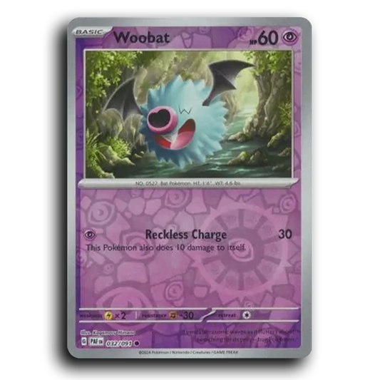 Woobat (032/091) [Paldean Fates]