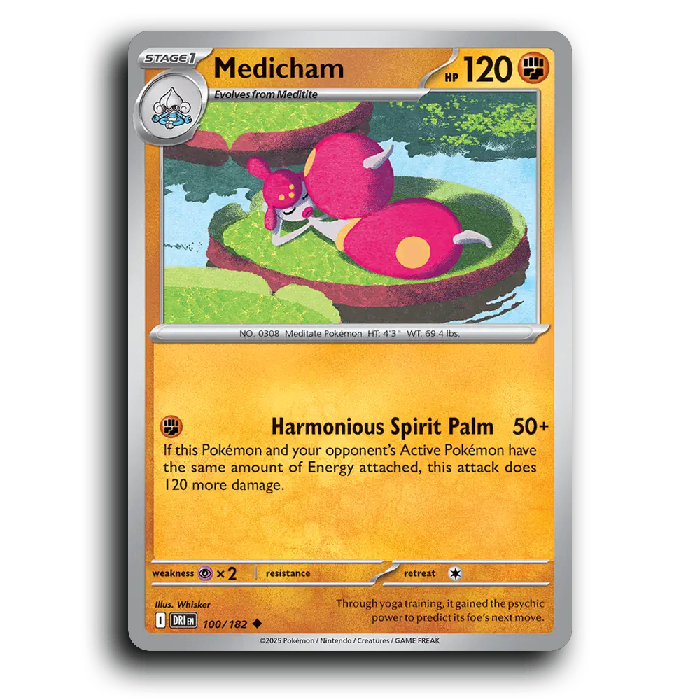 Medicham - 100/182 [SV10 - Destined Rivals]