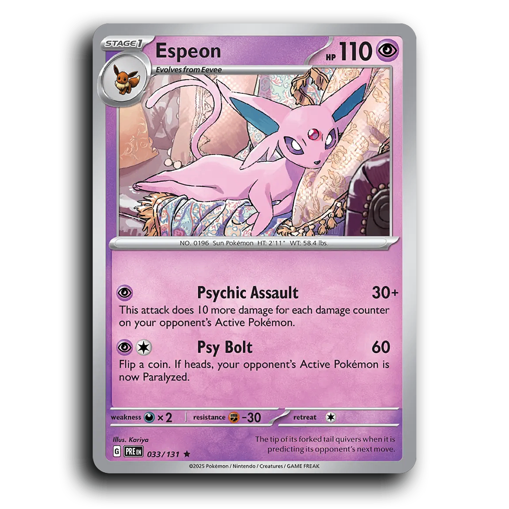 Espeon - 033/131 [Prismatic Evolutions]