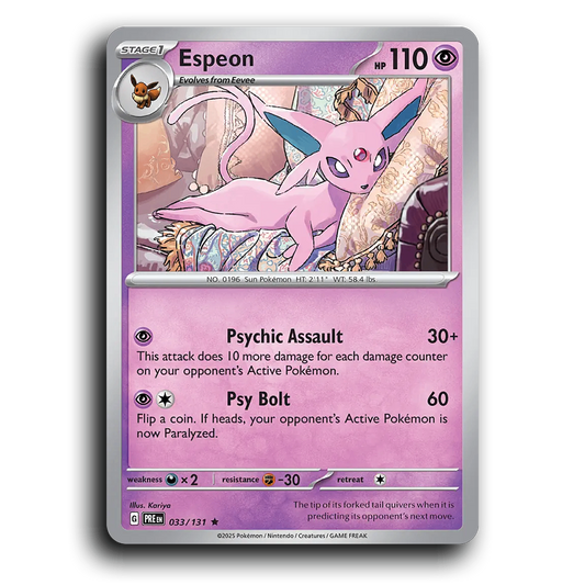 Espeon - 033/131 [Prismatic Evolutions]
