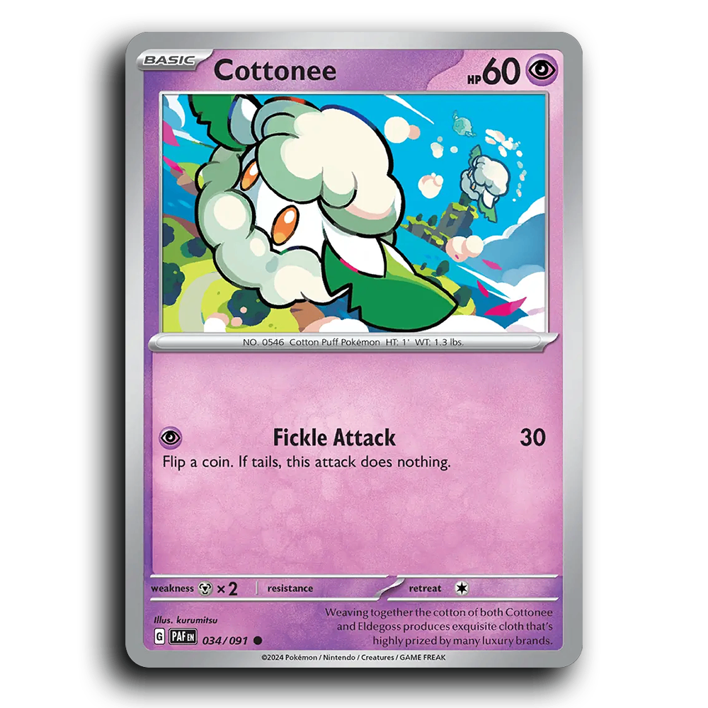 Cottonee (034/091) [Paldean Fates]
