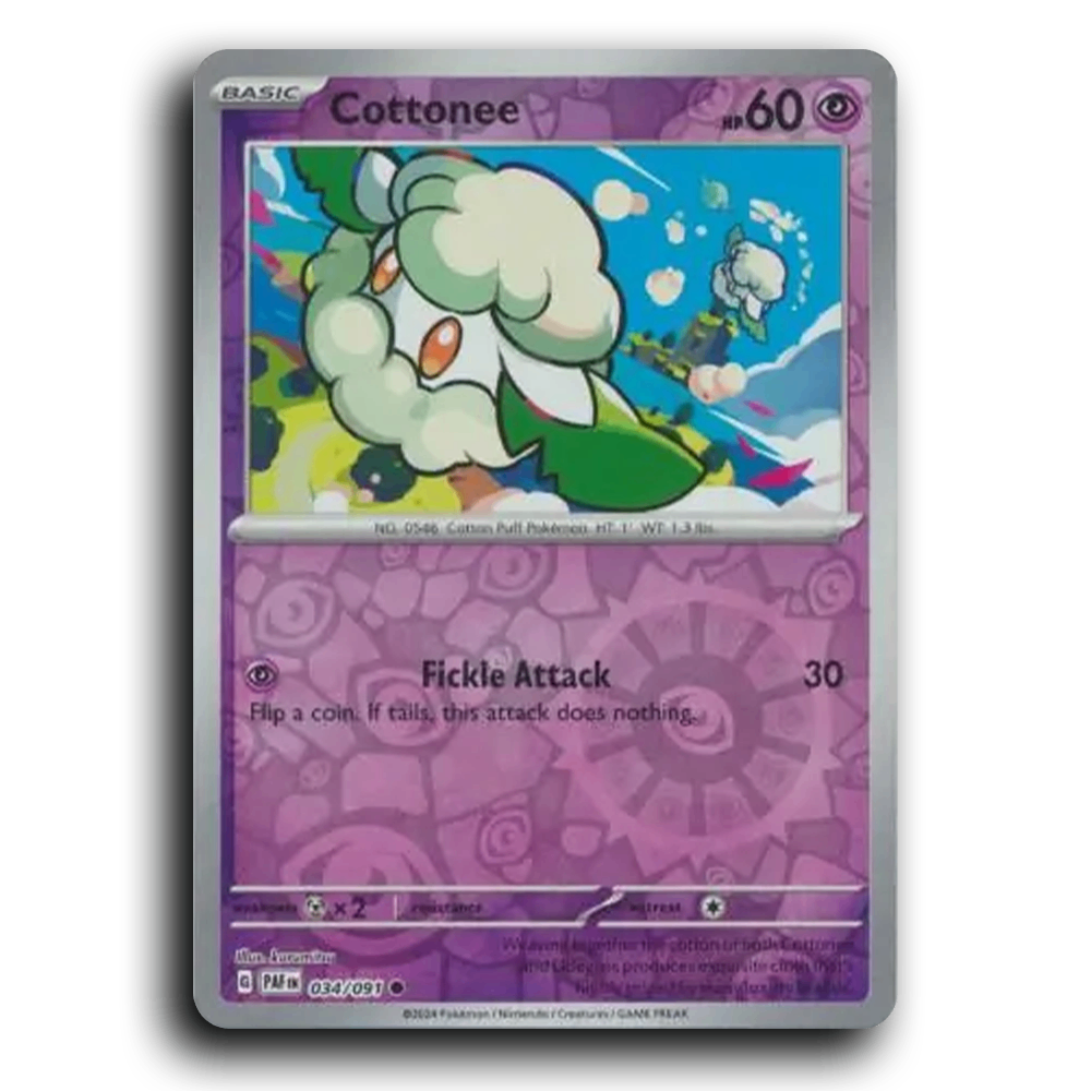 Cottonee (034/091) [Paldean Fates]