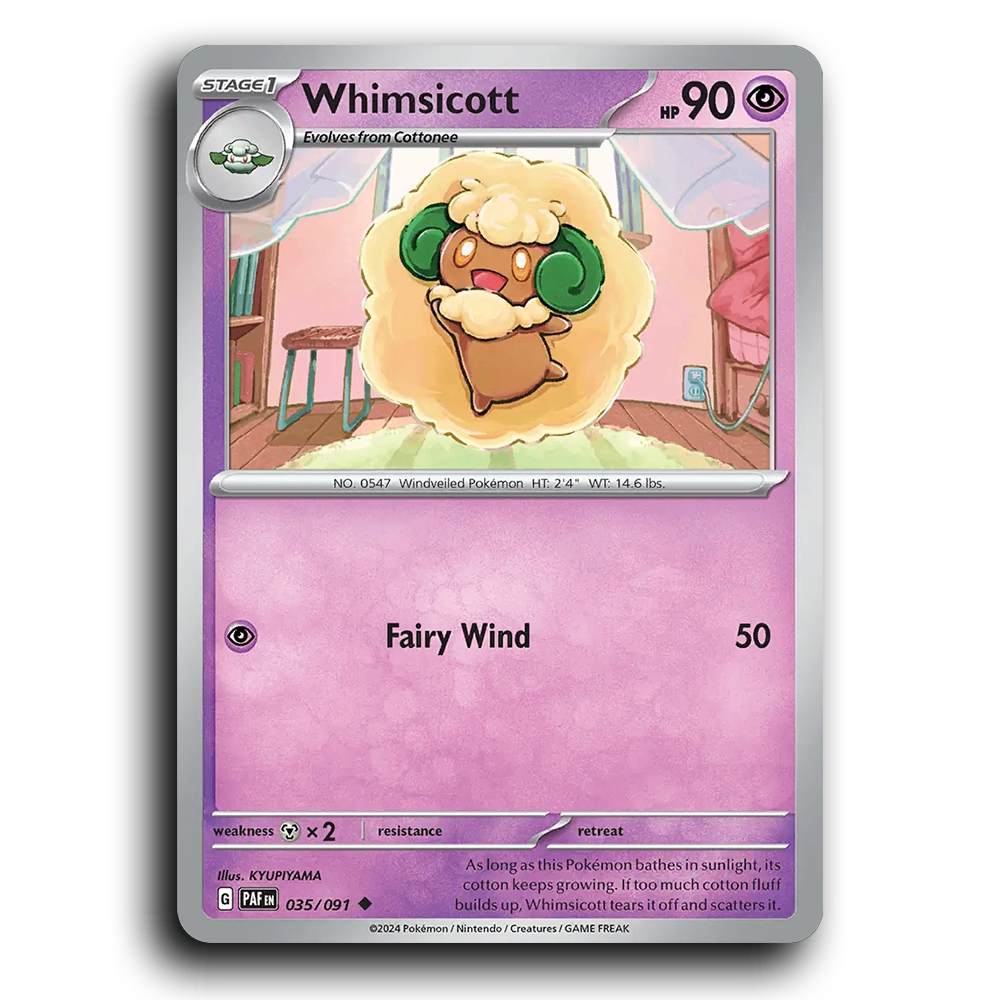 Whimsicott (035/091) [Paldean Fates]