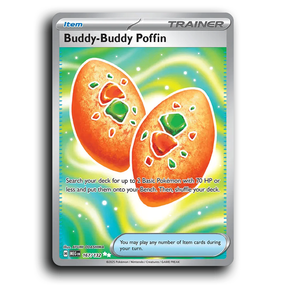 Buddy-Buddy Poffin - 167/132 [Mega Evolution]