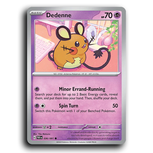 Dedenne (036/091) [Paldean Fates]