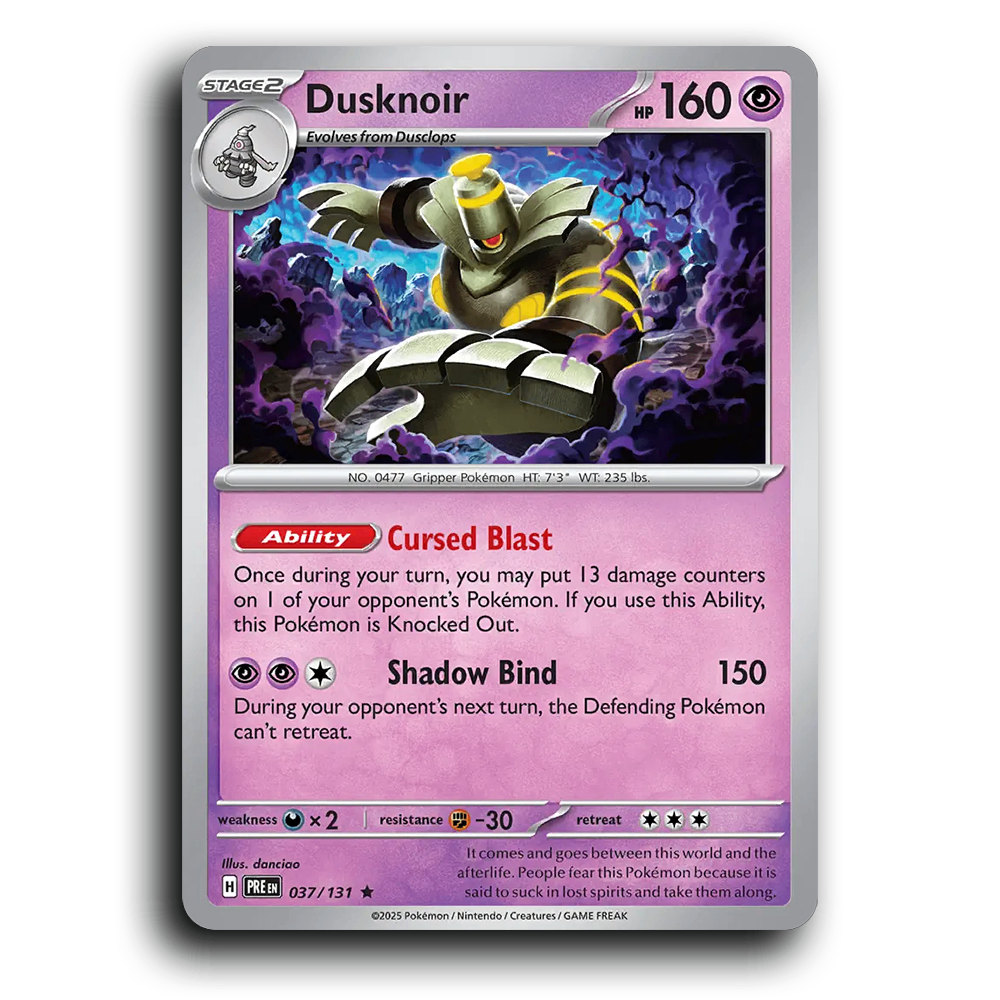 Dusknoir - 037/131 [Prismatic Evolutions]