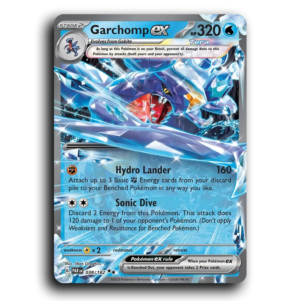 Garchomp ex (038/182) [Paradox Rift]