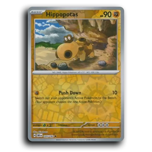 Hippopotas (105/182) [Destined Rivals]