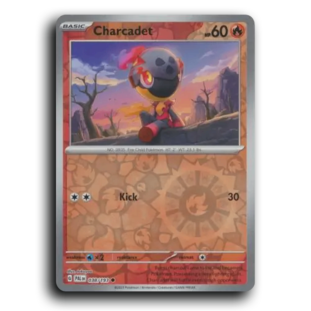 Charcadet (038/193) [Paldea Evolved] Common Pokemon Card TCG Near Mint NM Reverse Holo
