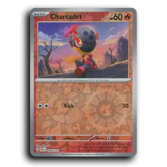 Charcadet (038/193) [Paldea Evolved] Common Pokemon Card TCG Near Mint NM Reverse Holo
