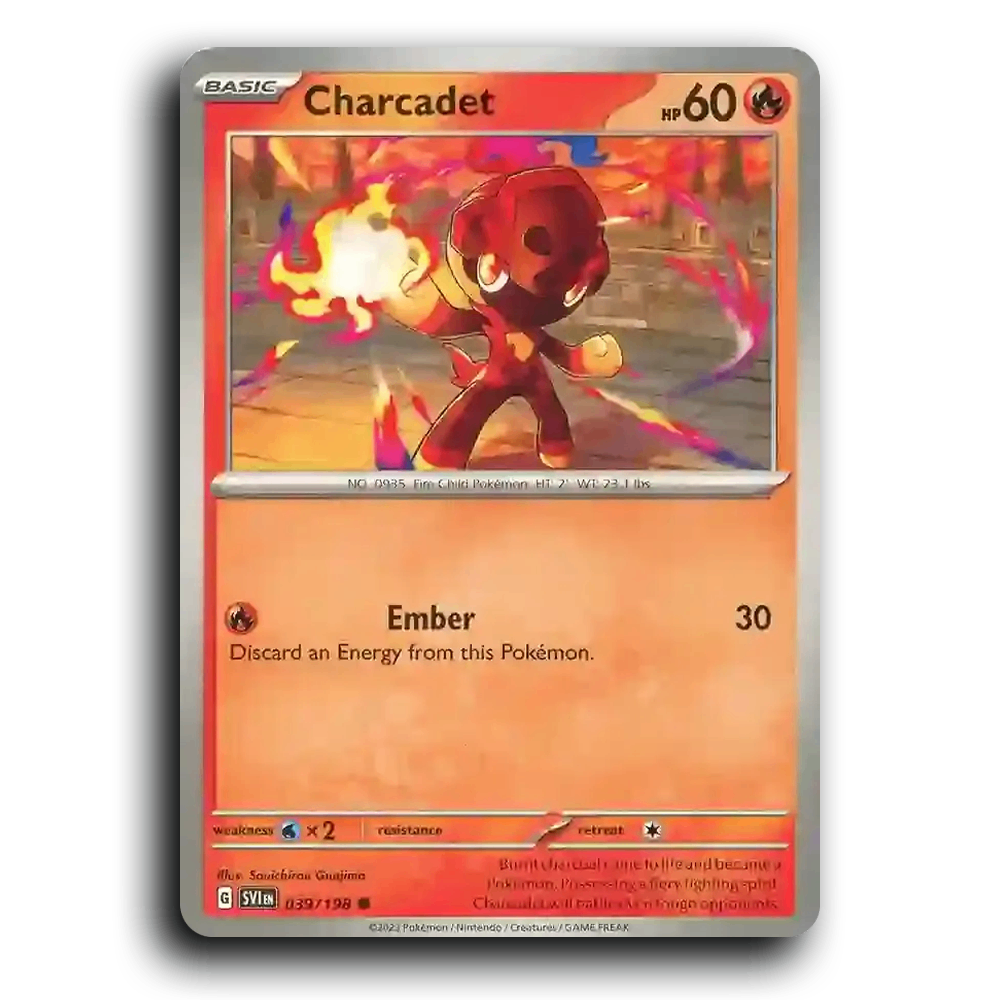 Charcadet (039/198) [Scarlet & Violet] Common Souichirou Gunjima Pokemon Card TCG Near Mint NM