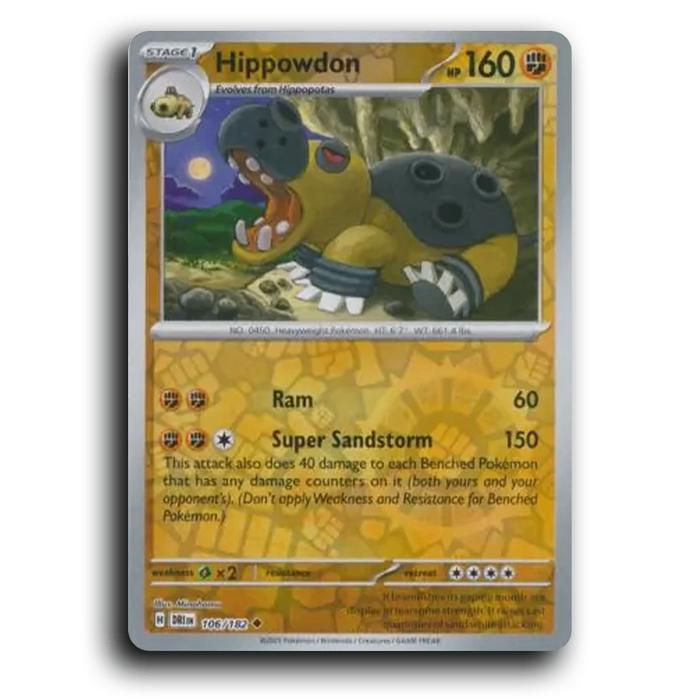 Hippowdon (106/182) [Destined Rivals]