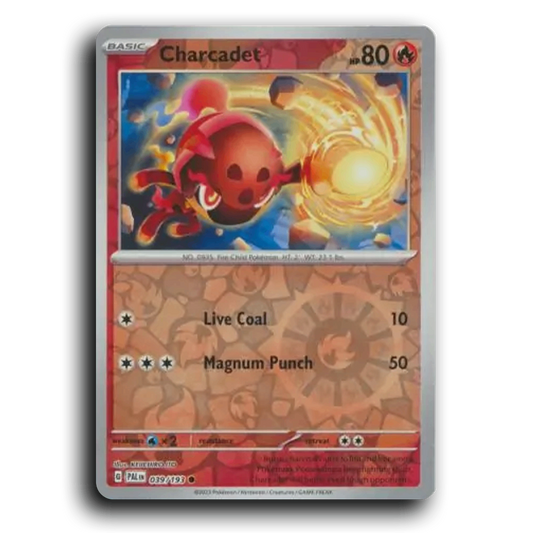 Charcadet (039/193) [Paldea Evolved] Common Pokemon Card TCG Near Mint NM Reverse Holo