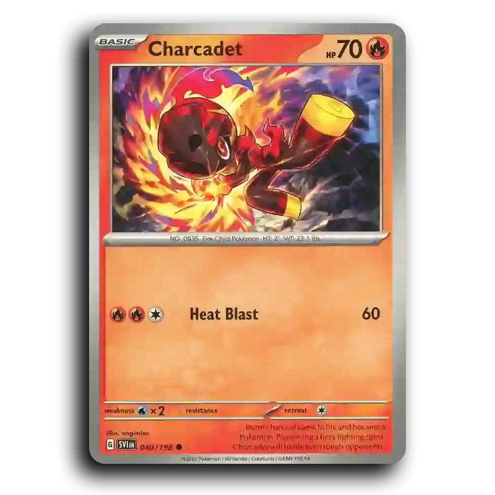 Charcadet (040/198) [Scarlet & Violet] Common nagimiso Pokemon Card TCG Near Mint NM