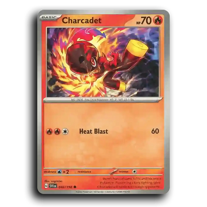 Charcadet (040/198) [Scarlet & Violet] Common nagimiso Pokemon Card TCG Near Mint NM