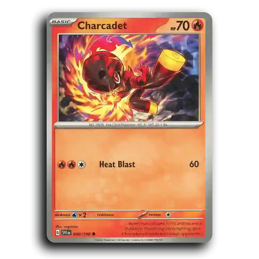 Charcadet (040/198) [Scarlet & Violet] Common nagimiso Pokemon Card TCG Near Mint NM