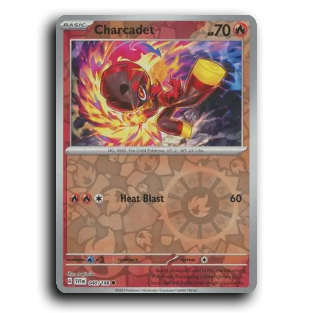 Charcadet (040/198) [Scarlet & Violet] Common nagimiso Pokemon Card TCG Near Mint NM Reverse Holo