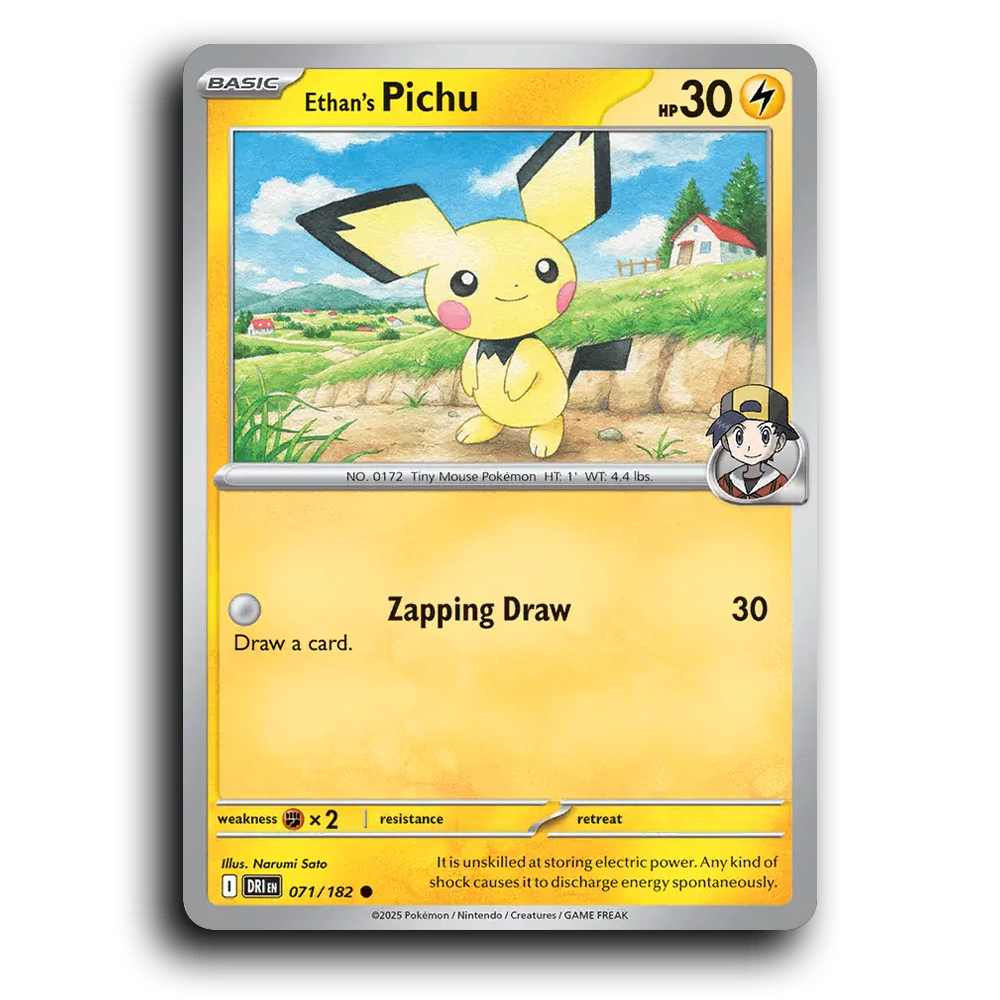 Ethan's Pichu - 071/182 [SV10 - Destined Rivals]