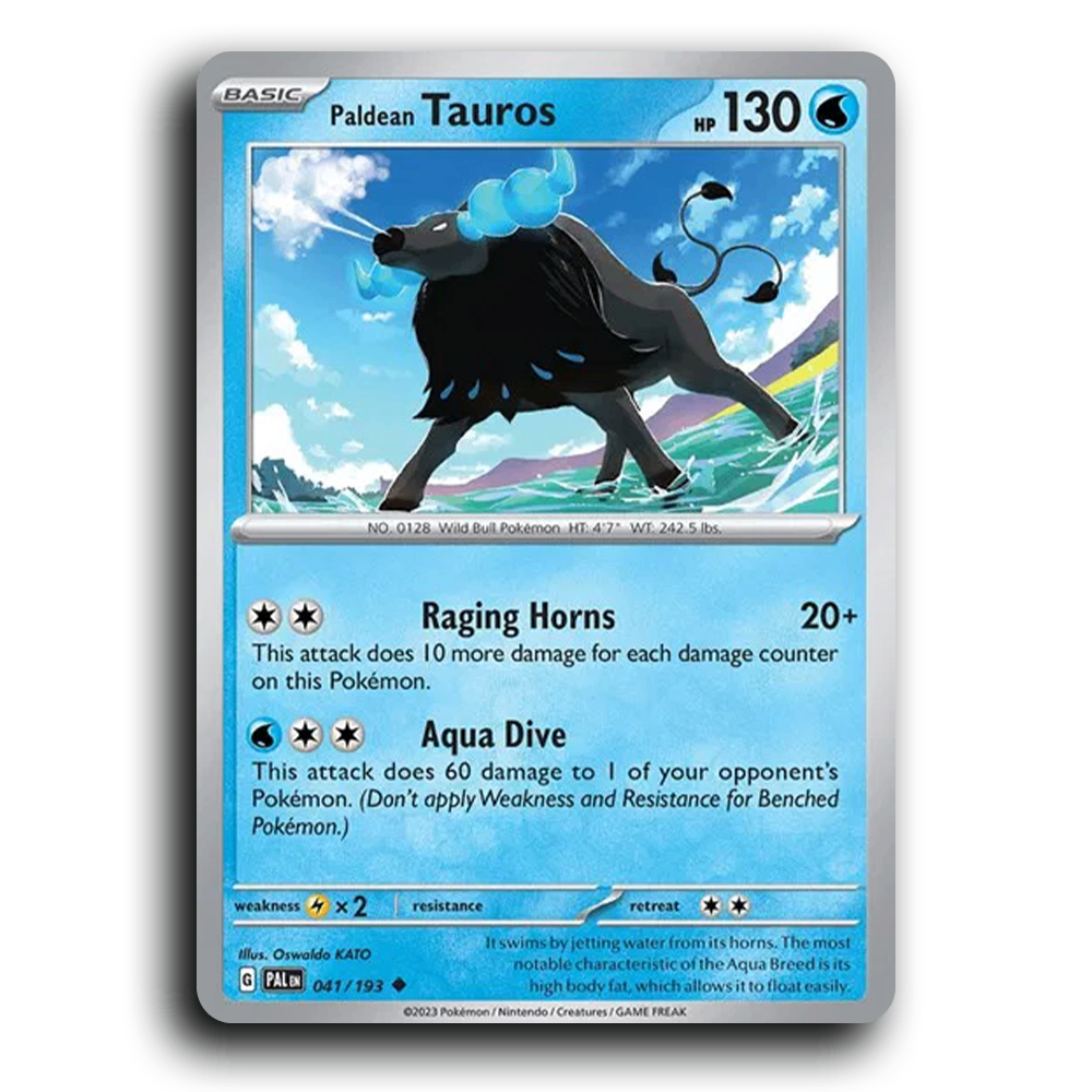 Paldean Tauros (041/193) [Paldea Evolved] Uncommon Pokemon Card TCG Near Mint NM