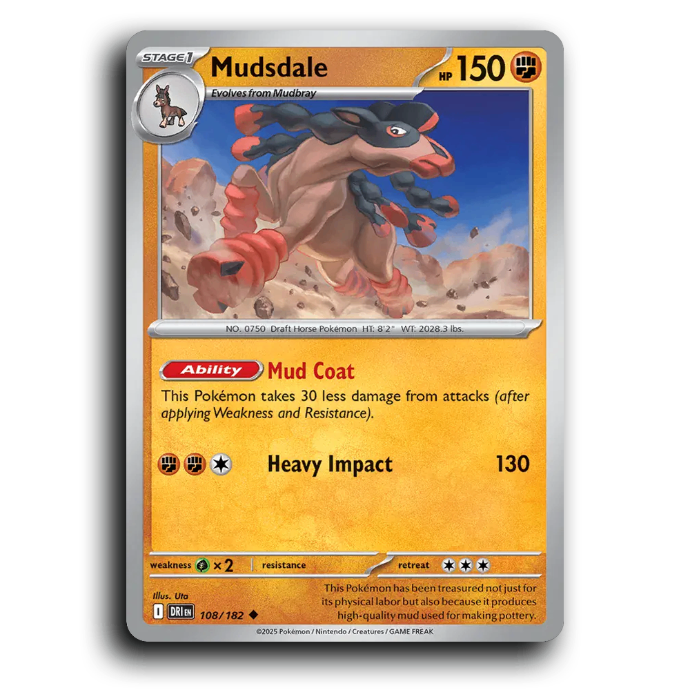 Mudsdale - 108/182 [SV10 - Destined Rivals]