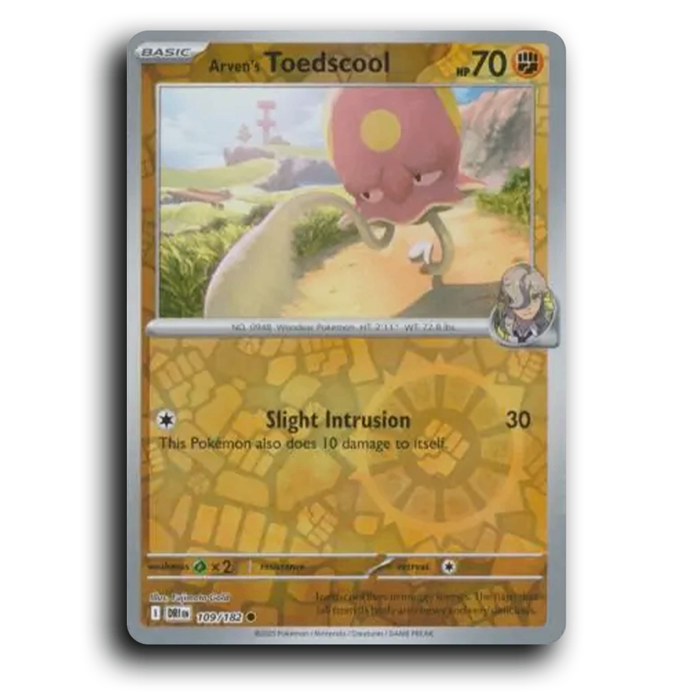Arven's Toedscool (109/182) [Destined Rivals]