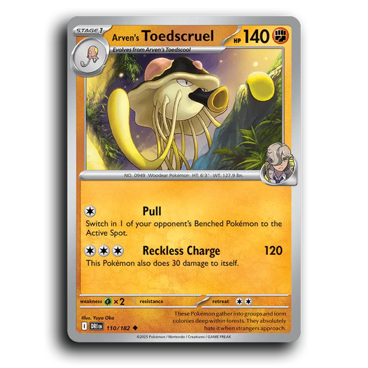 Arven's Toedscruel - 110/182 [SV10 - Destined Rivals]
