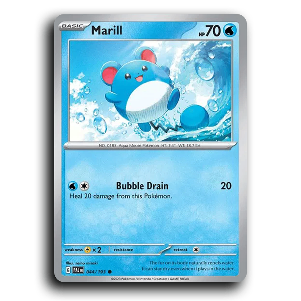 Marill (044/193) [Paldea Evolved] Common Pokemon Card TCG Near Mint NM