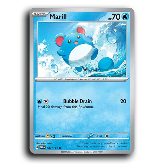 Marill (044/193) [Paldea Evolved] Common Pokemon Card TCG Near Mint NM