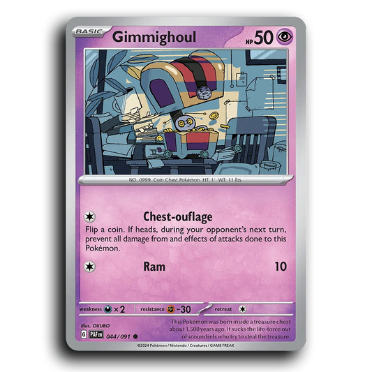 Gimmighoul (044/091) [Paldean Fates]