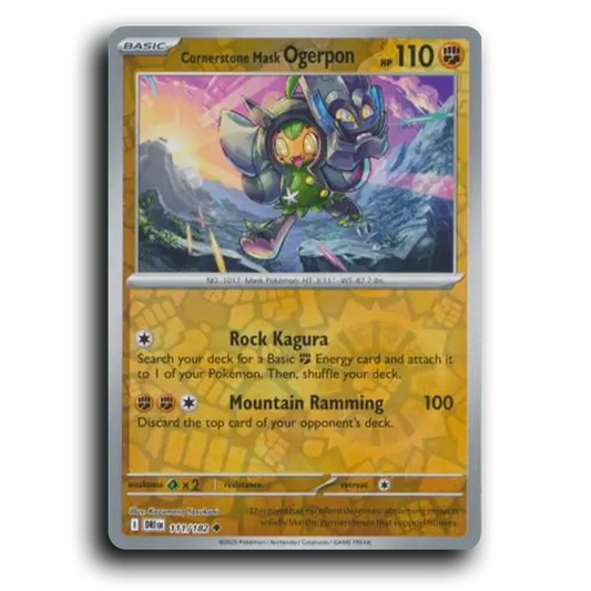 Cornerstone Mask Ogerpon (111/182) [Destined Rivals]
