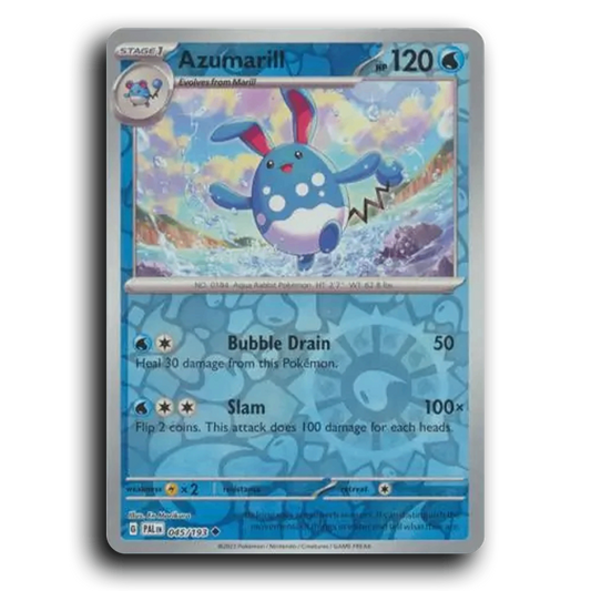 Azumarill (045/193) [Paldea Evolved] Uncommon Pokemon Card TCG Near Mint NM Reverse Holo