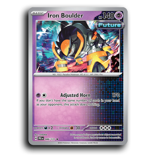 Iron Boulder - 046/131 [Prismatic Evolutions]