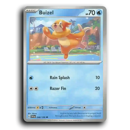 Buizel (046/198) [Scarlet & Violet] Common Mizue Pokemon Card TCG Near Mint NM