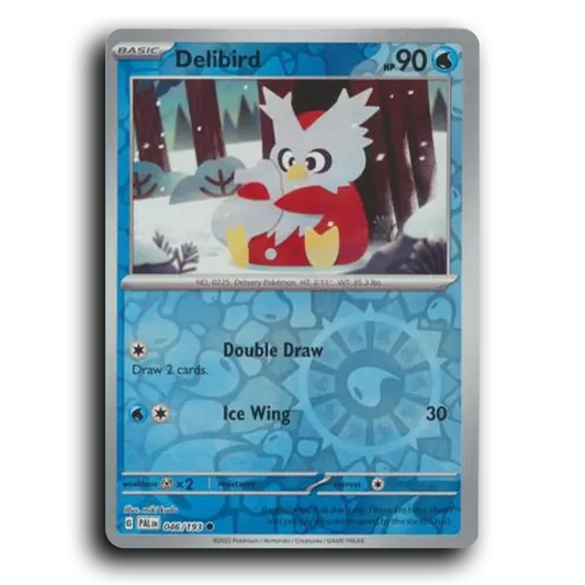 Delibird (046/193) [Paldea Evolved] Common Pokemon Card TCG Near Mint NM Reverse Holo