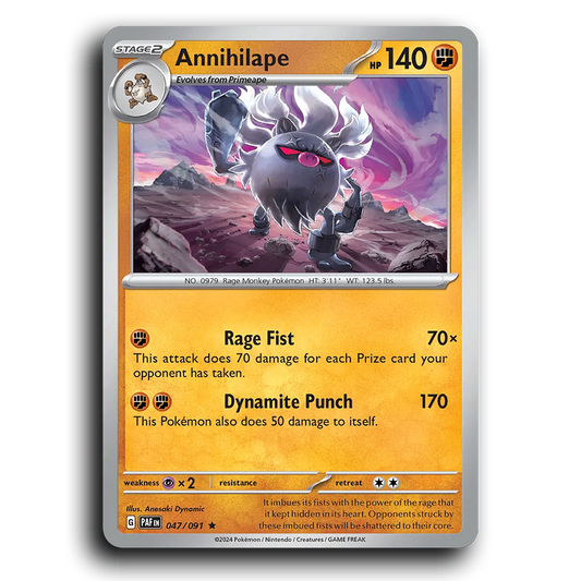 Annihilape (047/091) [Paldean Fates]