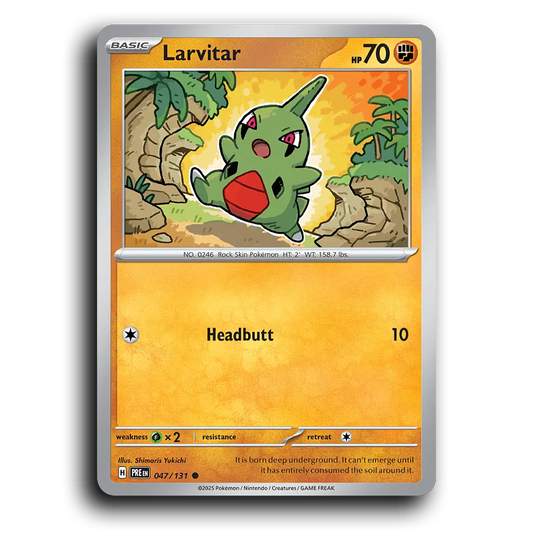 Larvitar - 047/131 [Prismatic Evolutions]