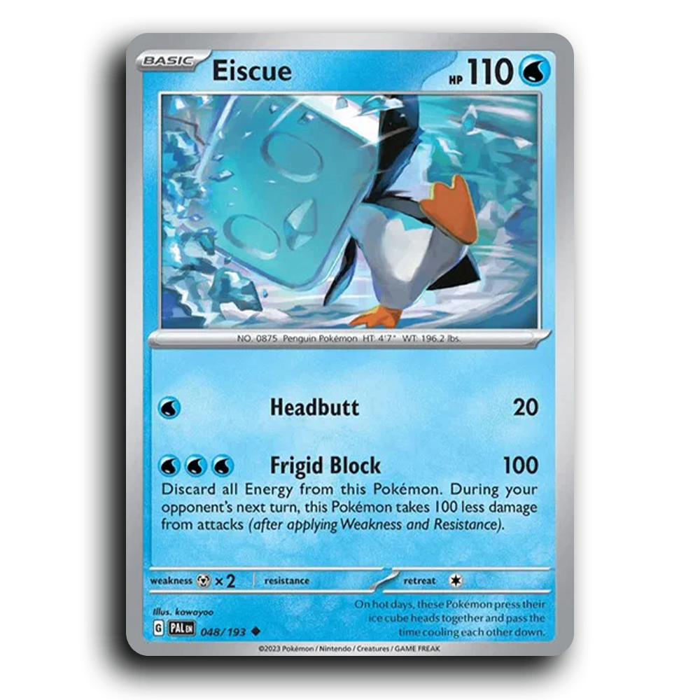 Eiscue (048/193) [Paldea Evolved] Uncommon Pokemon Card TCG Near Mint NM