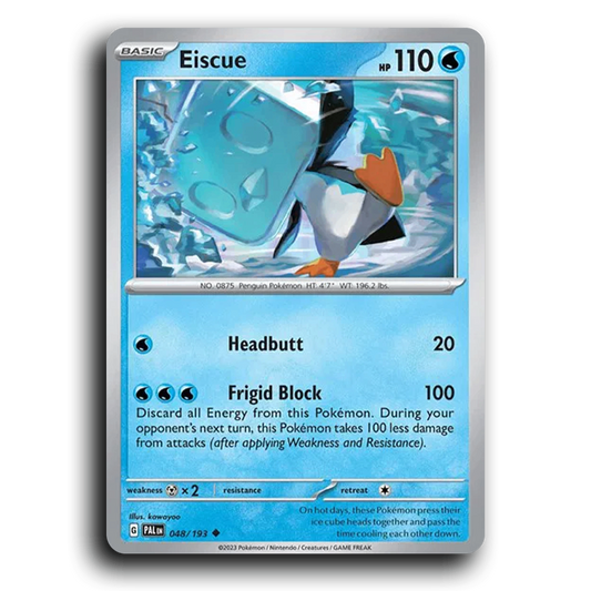 Eiscue (048/193) [Paldea Evolved] Uncommon Pokemon Card TCG Near Mint NM