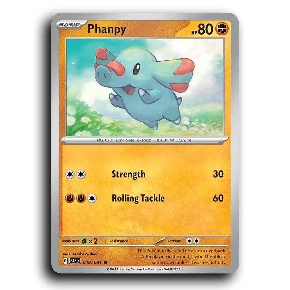 Phanpy (048/091) [Paldean Fates]