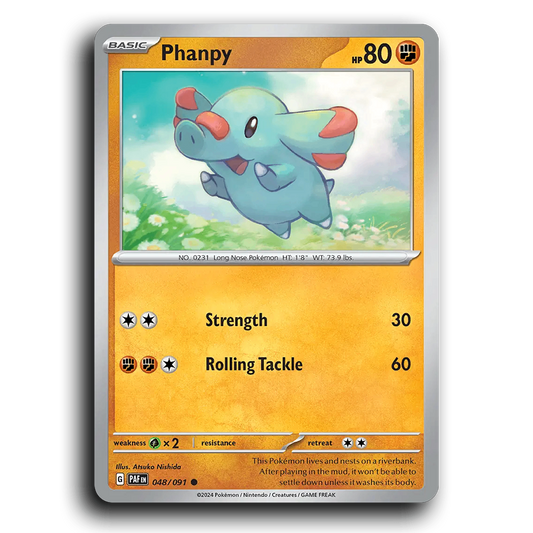 Phanpy (048/091) [Paldean Fates]